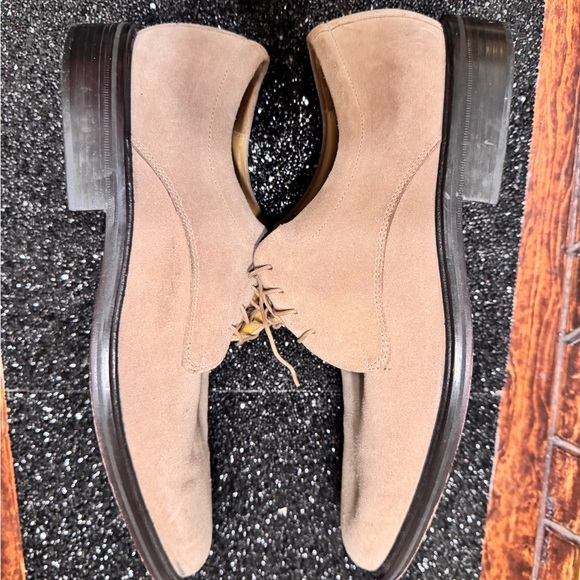 Cole Haan Tan Leather Oxfords Timeless Style - Picture 11 of 14